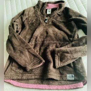 The North Face Woman’s Brown Fleece Pullover